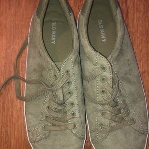 Old navy green sneakers